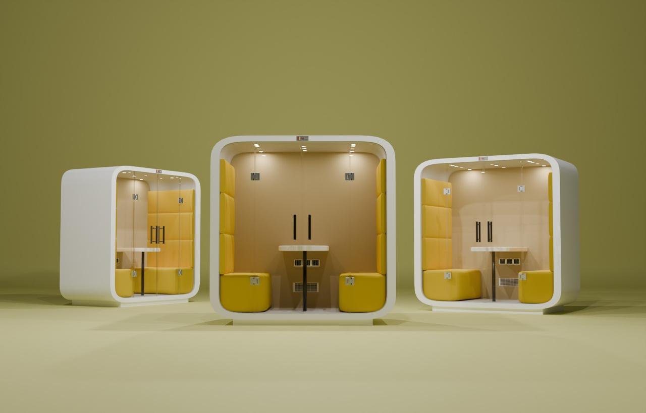 Office Pods In Pakistan | Booths for Individuals and Teams